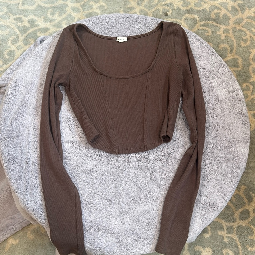 Medium long sleeve crop-top from Garage